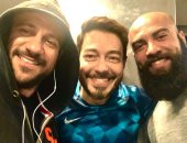 الصدفة تجمع زاهر مع مكى فى الجيم بصحبة خبير التأهيل البدنى محمد أبو النجا