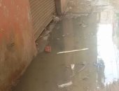 شكوى من غرق شوارع عزبة بلبل فى بنى سويف بمياه الصرف الصحى