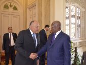 سامح شكرى يلتقى نظيره الأوغندى قبل بدء اللجنة المشتركة المصرية الأوغندية