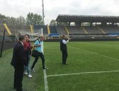 صور.. بريزنتيشن تنهى مع الجبلاية ترتيبات معسكر الفراعنة فى إيطاليا