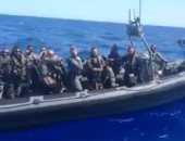 البحرية الليبية تنقذ 185 مهاجرا غير شرعى قبالة سواحلها