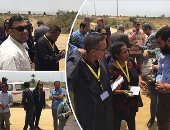 صور.. تفاصيل زيارة وفد إعلامى من دول النيل الشرقى للفيوم.. المزارعون يشكون نقص المياه.. ويؤكدون: "أراضينا بارت.. وسد النهضة سيقضى على آمالنا الباقية فى الحياة.. ونحن الآن فى وضع سيئ"