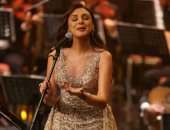 شاهد.. البروفة النهائية لحفل أنغام فى السعودية