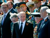 صور.. بوتين فى عيد النصر: روسيا منفتحة لحل جميع قضايا الأمن الدولى