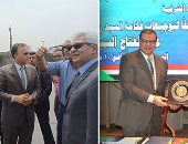 صور.. جولات لوزيرا النقل والقوى العاملة بالإسكندرية والشرقية.. وزير النقل يتابع أعمال إنشاء محطة الصب السائل بميناء الدخيلة.. وسعفان يفتتح مبادرة "مصر بكم أحلى لمتحدى الإعاقة".. ويؤكد: عمال مصر هم قادة التنمية