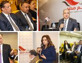 قيادات "دعم مصر" فى ندوة "اليوم السابع": نحن فى برلمان حرب "1-2".. محمد زكى السويدى: لدينا حزمة من مشروعات القوانين نعمل على إنجازها.. وأنهينا تخصيص 200 قطعة أرض باسم هيئة التنمية الصناعية فى محافظات الصعيد