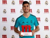 أسينسيو يفوز بجائزة لاعب الشهر فى ريال مدريد للمرة الثالثة