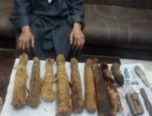 الداخلية تحبط تهريب 18 قطعة أثرية بالمنيا