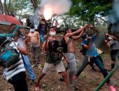 صور.. تجدد أعمال العنف فى نيكاراجوا خلال مظاهرات تطالب بإقالة الرئيس