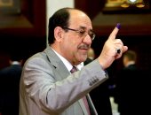 رئيس ائتلاف دولة القانون يدلى بصوته فى الانتخابات التشريعية العراقية (صور)