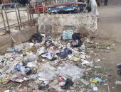 اضبط مخالفة..انتشار القمامة بشوارع "قوص" فى قنا لعدم وجود صناديق قمامة 