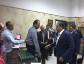 صور.. الدكتور خالد فهمى يتفقد جهاز شئون البيئة بأسيوط للاطمئنان على سير العمل