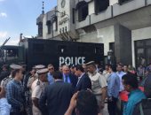 صور.. مدير أمن القليوبية يتفقد محطتى مترو المظلات وكلية الزراعة