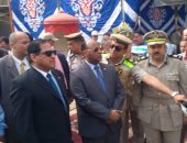 محافظ الغربية يضع حجر الأساس لمجمع الخدمات المرورية ويتفقد اسواق تحيا مصر