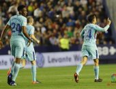 فيديو.. برشلونة يسجل ثنائية فى ليفانتى خلال 7 دقائق وتصبح النتيجة 5 - 4