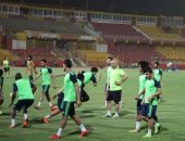 المصرى يخوض مرانه الأساسى لمباراة الهلال.. وحسام حسن يفرض السرية