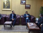محافظ الغربية يستقبل أمين عام المجلس القومى لرعاية أسر الشهداء 