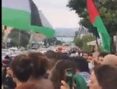فيديو.. مظاهرة من داخل إسرائيل لرفض قرار ترامب بنقل سفارة أمريكا للقدس