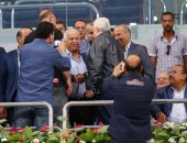 فيديو.. أبو ريدة يحضر نهائى كأس مصر بين الزمالك وسموحة