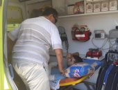 نقل ثانى مصاب فلسطينى من قطاع غزة للمستشفيات المصرية