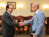 وزير الاتصالات يستقبل رئيس شركة أورنج مصر