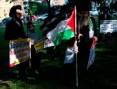 صور.. مظاهرات يشارك فيها يهود ضد الاحتلال الإسرائيلى فى مدينة واشنطن 