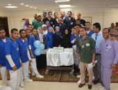 صور.. مستشفى سرطان الأقصر تحتفل بـ"اليوم العالمى للتمريض"