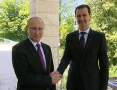 صور.. بشار الأسد يؤكد للرئيس الروسى: مستعد لبدء عملية التسوية فى سوريا
