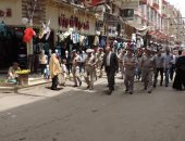 صور .. مدير أمن الشرقية يتفقد الحملات الأمنية بشوارع الزقازيق