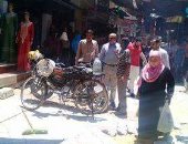 رئيس مدينة أشمون بالمنوفية يتفقد أعمال تطوير شارع الجلاء