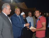 محافظ الوادي الجديد يكرم فريق اولمبياد الوادي الجديد