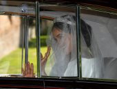 صور.. وصول الممثلة الأمريكية ميجان ماركل حفل زفافها داخل كنيسة سانت جورج