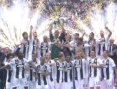 فيديو.. مراسم تتويج يوفنتوس بلقب الدوري الإيطالي