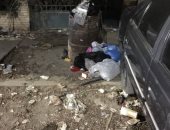 القمامة تغزو حدائق الأهرام فى الجيزة.. والأهالى يشكون عدم جمعها منذ أسبوع