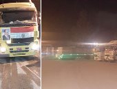 صور وفيديو.. يدا واحدة لمساعدة الشعب الفلسطينى.. بعد قرار السيسى بفتح معبر رفح طوال رمضان.. قوافل المساعدات المصرية تصل قطاع غزة.. الشعب والفصائل الفلسطينية يشكرون الرئيس: العلاقة مع مصر فى تطور مستمر