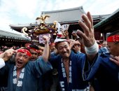 صور.. انطلاق مهرجان "سانجا" فى اليابان بمشاركة الآلاف
