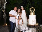 صور.. نانسى عجرم تحتفل بعيد ميلاد ابنتها "ميلا"