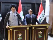 صور.. العبادى يبحث مع مقتدى الصدر الإسراع بتشكيل الحكومة المقبلة