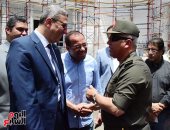 استعدادا لأداء الرئيس اليمين الدستورية.. رئيس الهيئة الهندسية يتفقد أعمال تطوير مجلس النواب
