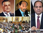 أبرز الرؤساء الذين حلفوا اليمين أمام مجلس النواب.. عبد الناصر يقسم أمام "الأمة" عقب ثورة يوليو بخمس سنوات.. ومبارك يدخل "الشعب" فى أجواء صعبة عقب وفاة السادات.. والرئيس السيسى يؤدى القسم للمرة الأولى مطلع يونيو