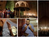 أكف الضراعة لله فى صلاة التراويح بمسجد السلطان حسن