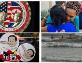 صور.. العالم هذا الصباح.. وفاة 65 شخصا فى موجة حر بمدينة كراتشى الباكستانية.. البيت الأبيض يصدر ميدالية تذكارية بمناسبة قمة ترامب وزعيم كوريا الشمالية.. ومظاهرات فى تايلاند لمطالبة الجيش بالتخلى عن السلطة