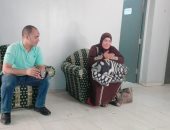 فريق التدخل السريع بالتضامن ينقذ سيدة بلا مأوى فى الدرب الأحمر