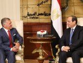 الديوان الملكى الأردنى ينشر صور مباحثات الرئيس السيسي والملك عبدالله