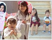 صور.. "فوتوسيشن" أصغر فاشونستا بأزياء رمضان فى الشهر الكريم