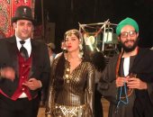 ريم مصطفى تنشر صورة جديدة من كواليس تصوير "الوصية"