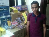 مباحث الجمالية تضبط تاجر قبل ترويجه مليون و400 ألف صاروخ ألعاب نارية