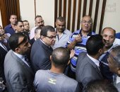 توافد المرشحين للانتخابات العمالية باستاد القاهرة لتقديم أوراقهم