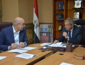 وزير الرياضة يلتقى بالمهندس هشام نصر رئيس الاتحاد المصرى لكرة اليد