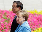 صور.. ميركل: ألمانيا والصين تؤيدان الاتفاق النووى مع إيران